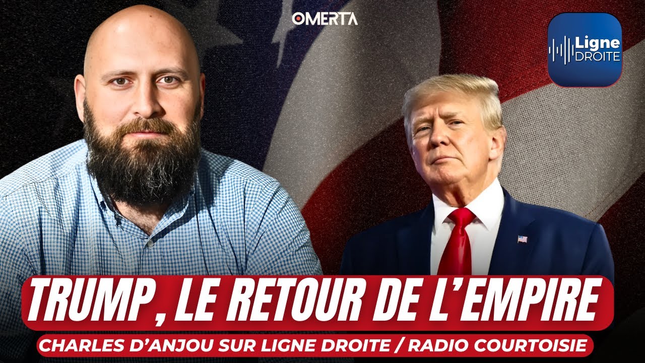 CHARLES D'ANJOU SUR LIGNE DROITE / RADIO COURTOISIE