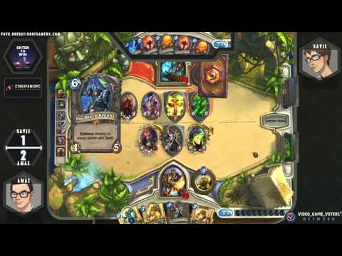 Hearthstone : VGVN Naxxramas Tournament Semi Finals - Amaz vs Savjz Game 4