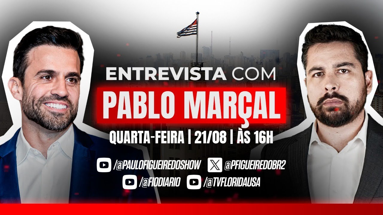 ENTREVISTA COM PABLO MARÇAL - 21/08/2024