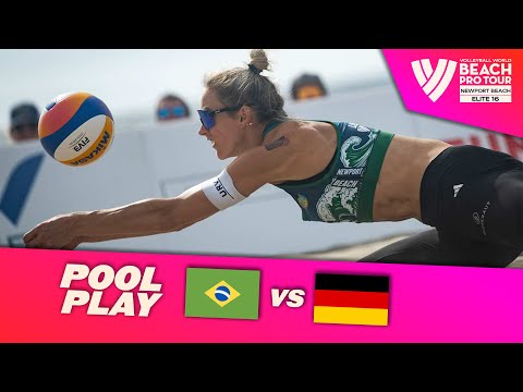 Ana Patrícia/Duda vs. Bock/Lippmann - Pool Play Highlights | Newport Beach 2025 #BeachProTour