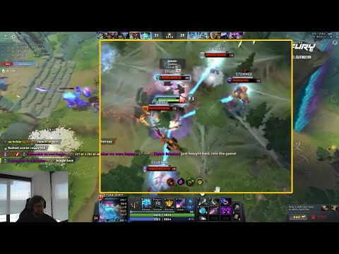 Qojqva Storm Spirit insane 5-Man Electric Vortex wipes enemy team