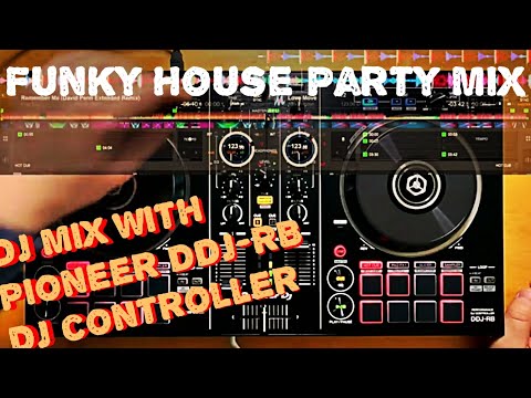 Funky House Party Mix with Pioneer DDJ-RB DJ-Controller | DJ Mixing with Rekordbox