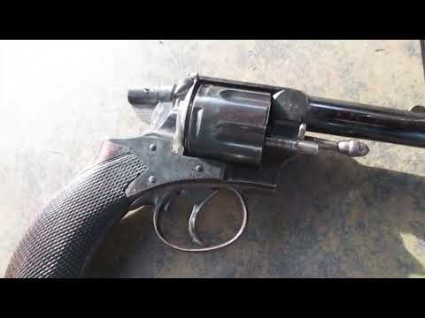 Shooting the Silver & Fletcher automatic ejecting revolver