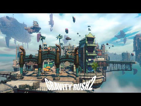 Sky Market - Gravity Rush 2 | Wind Sounds, Gentle Breeze