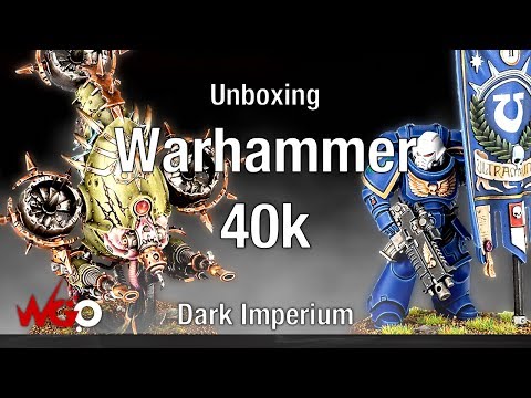 Unboxing Dark Imperium Warhammer 40k 8th Edition Official Review