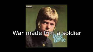Little Bombardier | David Bowie + Lyrics