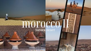 【Morocco vlog 2】2nights 3days Sahara desert tour