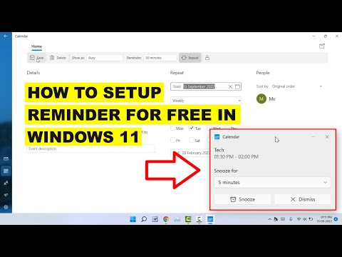 How to Set Up Reminders on Windows 11