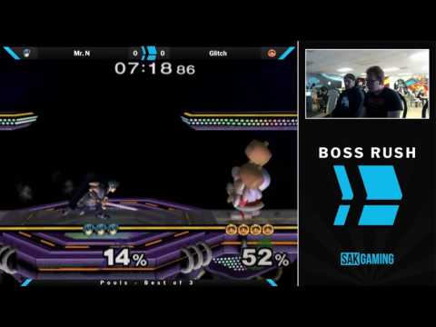Boss Rush SmashG0D Pools - Mr. N (Marth) vs Glitch (Ice Climbers)