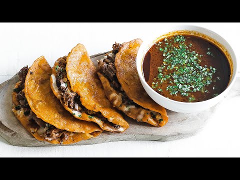 Homemade Birria Tacos Recipe (Quesa Tacos) + Beef Birria Consomé
