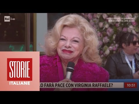 Sandra Milo farà pace con Virginia Raffaele? - Storie italiane 07/02/2019