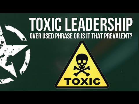Toxic Leadership in the Army