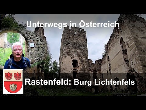Niederösterreich: Waldviertel - Burg Lichtenfels in Rastenfeld(Peygarten-Ottenstein)