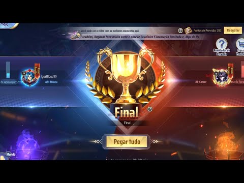 🔴GRANDE FINAL DO JAMIEL IGOR VS EUST - SAINT SEIYA AWAKENING