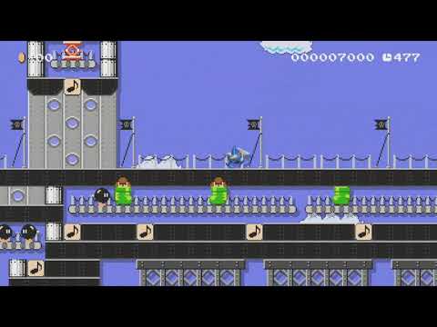 STAR FOX CORNERIA MUSIC THEME(∞) by CORE18 |∞ - Super Mario Maker - No Commentary 1bt