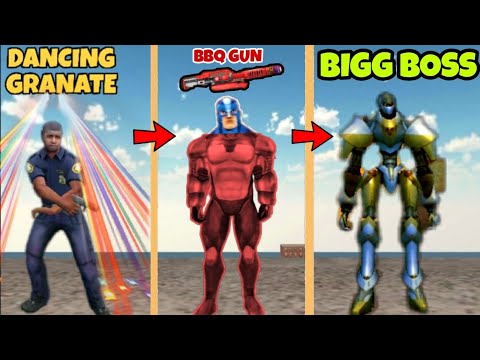 ROPE HERO VICE TOWN NEW UPDATE 5.5, NEW GUN,NEW GRENADE | NEW BIGG BOSS IN ROPE HERO | NEWTEL GAMING