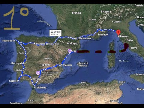 LUPIN E MARGOT ATTRAVERSO LA  SPAGNA ED IL PORTOGALLO 1 PARTE