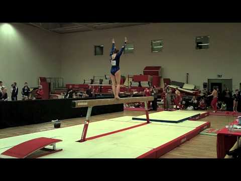 Þórey Kristinsdóttir - Jafnvægisslá - Norðurlandamót Unglinga 2011 - Liðakeppni