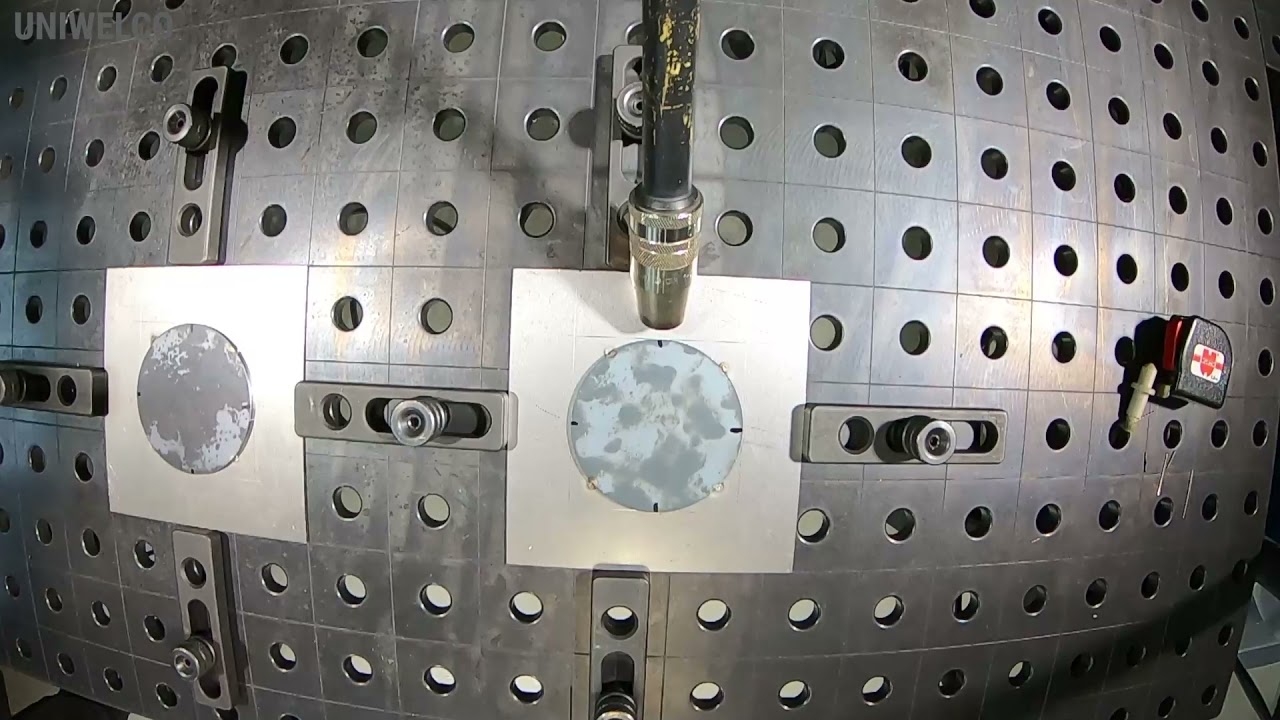 CIRCULAR WELDS WITH STITCHES