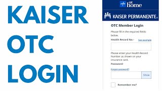 Kaiser Medline OTC Login: Benefit, Card, Geisinger, Catalog ⏬👇