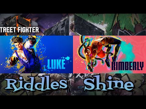 [SF6] Shine(Luke) vs Riddles(Kimberly) High Level [Street Fighter 6]