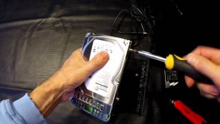 How to open (shuck) a Seagate external hard drive enclosure