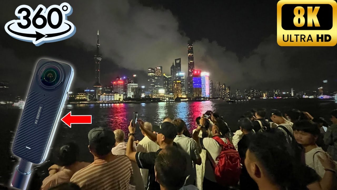 Shanghai Bund Like You've Never Seen Before 8K 360 VR | Insta360 X4
