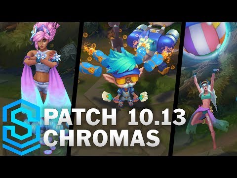 Pool Party & Rift Hospital Chromas | Patch 10.13 Chromas, Syndra, Heimerdinger, Taliyah etc