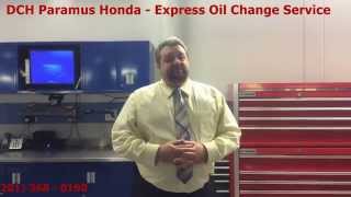 Honda Express Oil Change Service at DCH Paramus Honda, NJ