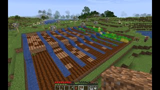 Minecraft Survival gameplay || build my first Farm || Episode 3