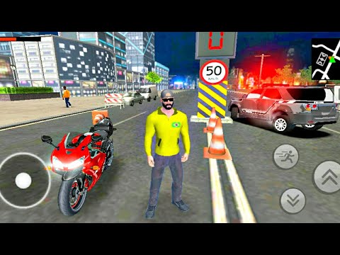 Brasil Tuning 2 Simulator।Bike Riding Time Accident with Police👮‍♀Car।Android gameplay