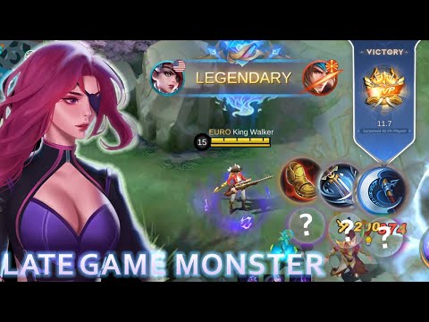 Lesley real late game monster!! Best Lesley build - MLBB