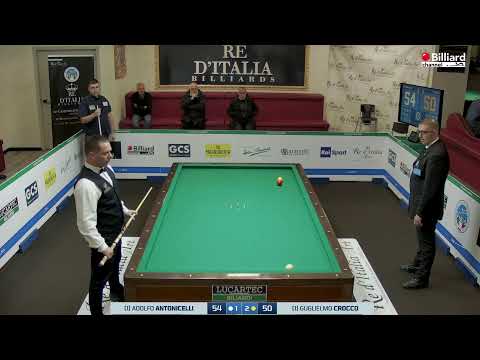 Crocco Guglielmo VS Antonicelli Adolfo - 23° Campionato Italiano Salerno