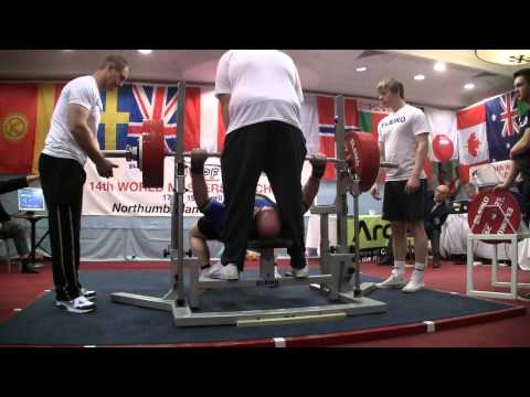 IPF 2014 Master Bench Press World Championship -- 120Kg Men Masters 1