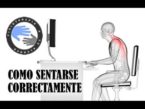 Como sentarse correctamente