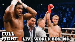 Download lagu 🔴 world boxing broadcast today | Anthony Joshua vs Jake Paul, livewoardboxingday,liveboxing mp3