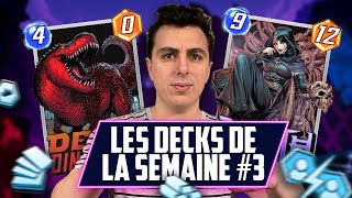 LES DECKS DE LA SEMAINES SUR MARVEL SNAP #3