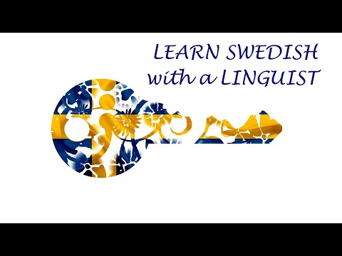LEARN SWEDISH: Module1: Build your first sentences.