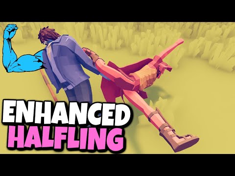 Satisfying Punch✊ Enhanced Halfling vs Every Faction 1v1 - TABS Unit Creator Update Mod Gameplay