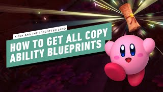 Kirby and the Forgotten Land - How To Get All Copy Ability Blueprints