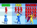 NOOB vs PRO vs HACKER in Join Clash 3D v NOOB vs PRO vs HACKER in Join Clash 3D v