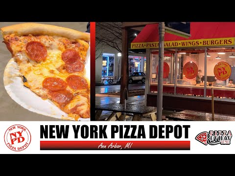 PIZZA REVIEW TIME 🍕 - New York Pizza Depot (Ann Arbor, MI)