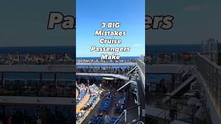 These Cruise Mistakes Can Ruin Your Trip #cruisetips #cruisevacation #cruisemistakes