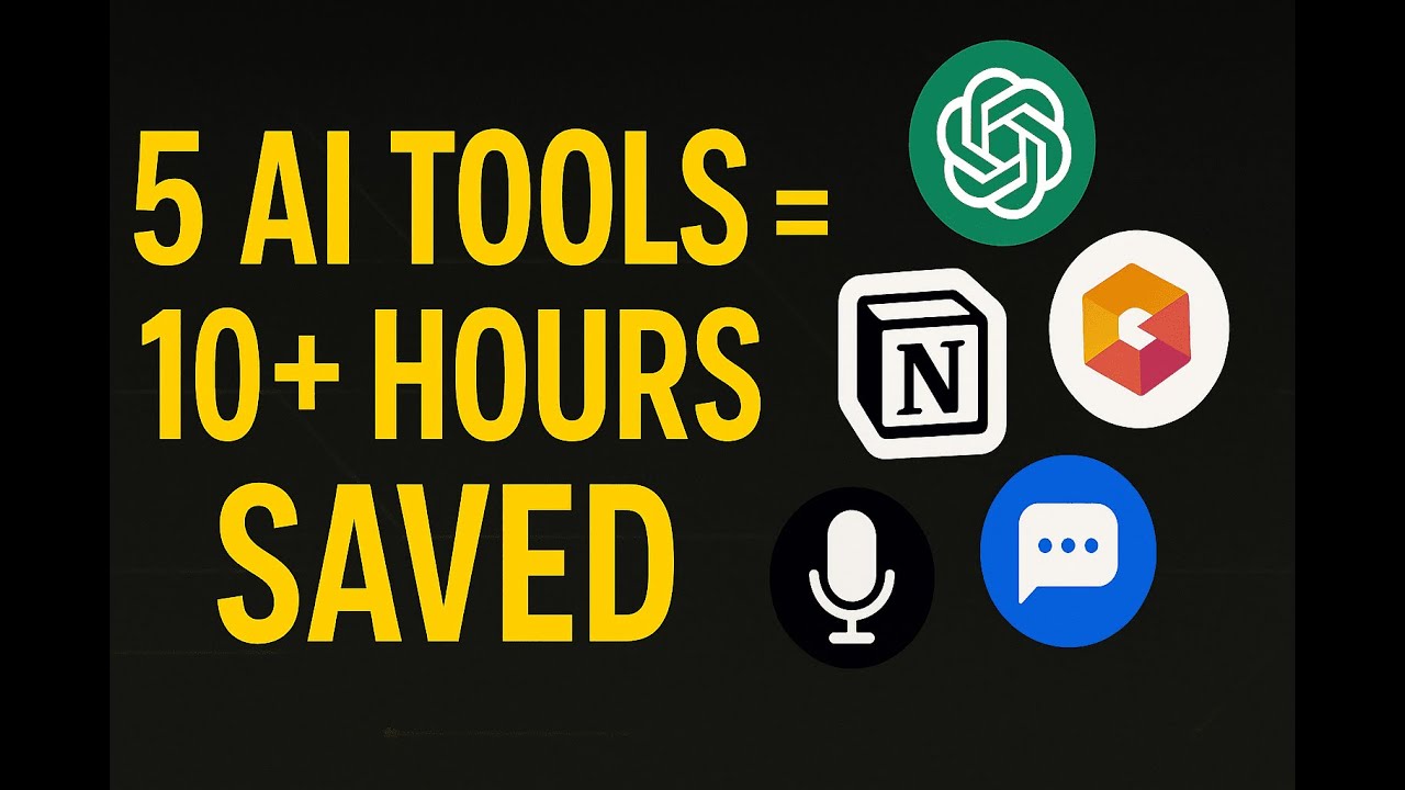 5 Free AI Tools That Save You 10+ Hours Every Week
