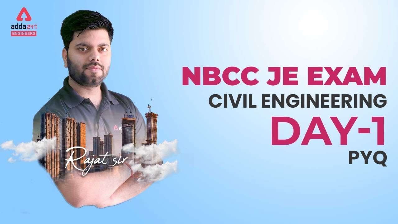 Watch video NBCC JE 2022 | NBCC JE Civil Classes | Previous Year Question Paper #1 Now NBCC JE 2022 | NBCC JE Civil Classes | Previous Year Question Paper #1