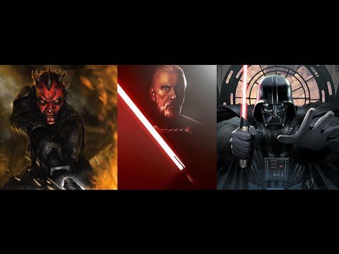 Versus Series Darth Maul (TCW) VS Count Dooku/Darth Tyranus VS Darth Vader