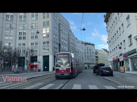Driving tour-VIENNA Austria 4K-the best districts