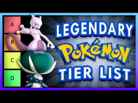 Ranking All Legendary Pokemon - Tier List