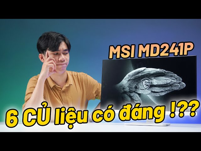 Màn hình máy tính MSI Modern MD241PW 23.8inch FHD IPS