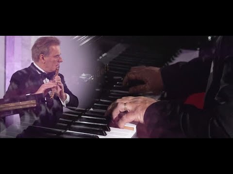 Andrea Griminelli during the concert organized  by the American University of Iraq–Baghdad